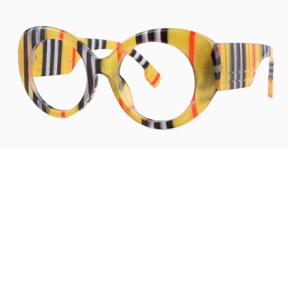 Eyeglass frames - plaid